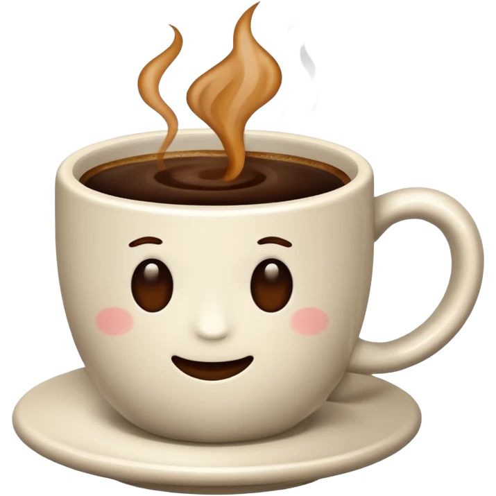 warm cup of coffee emoji