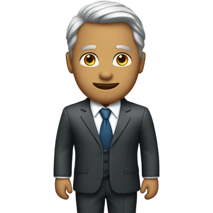 suit man emoji