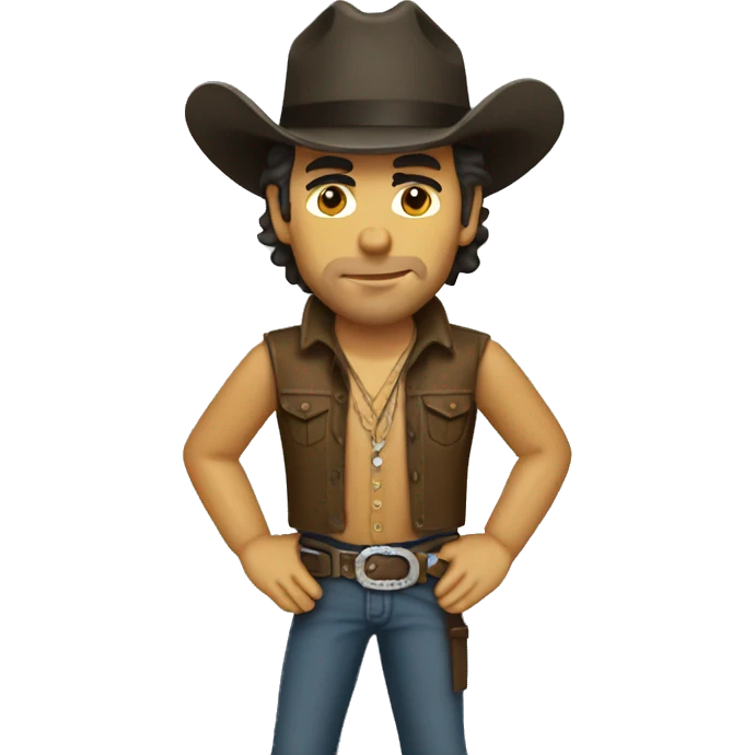 bruce springsteen cowboy emoji