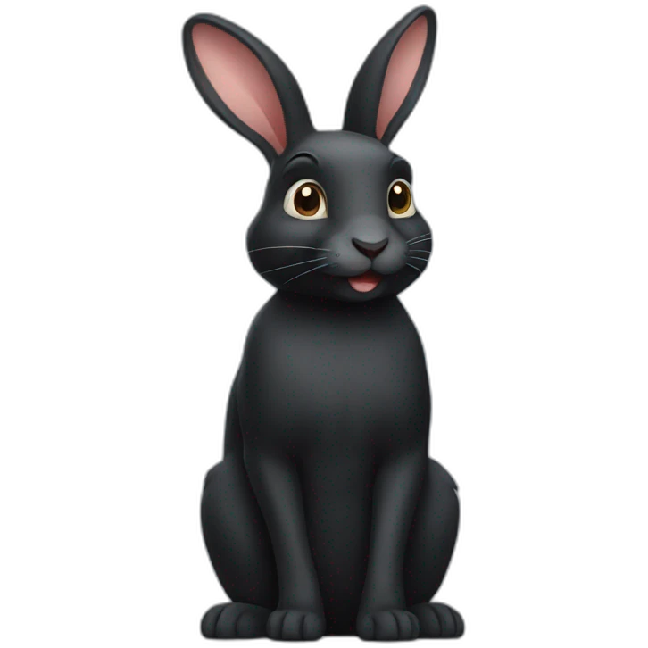 Black Rabbit emoji