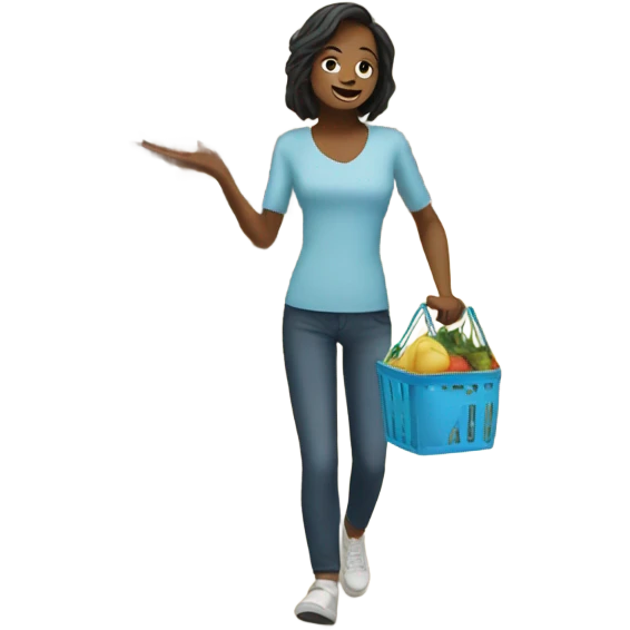 grocery shopping  emoji