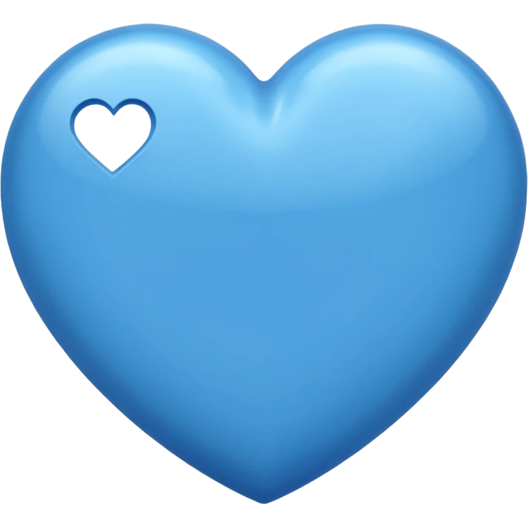 Blue heart  emoji