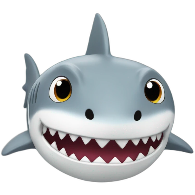 shark plushie emoji