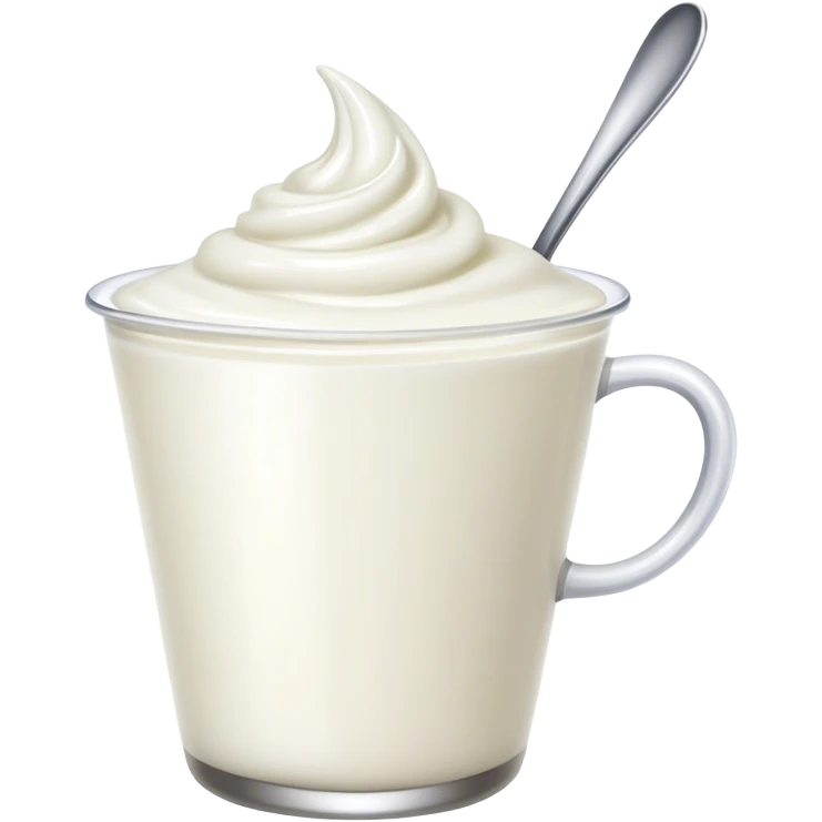 Yoghurt  emoji