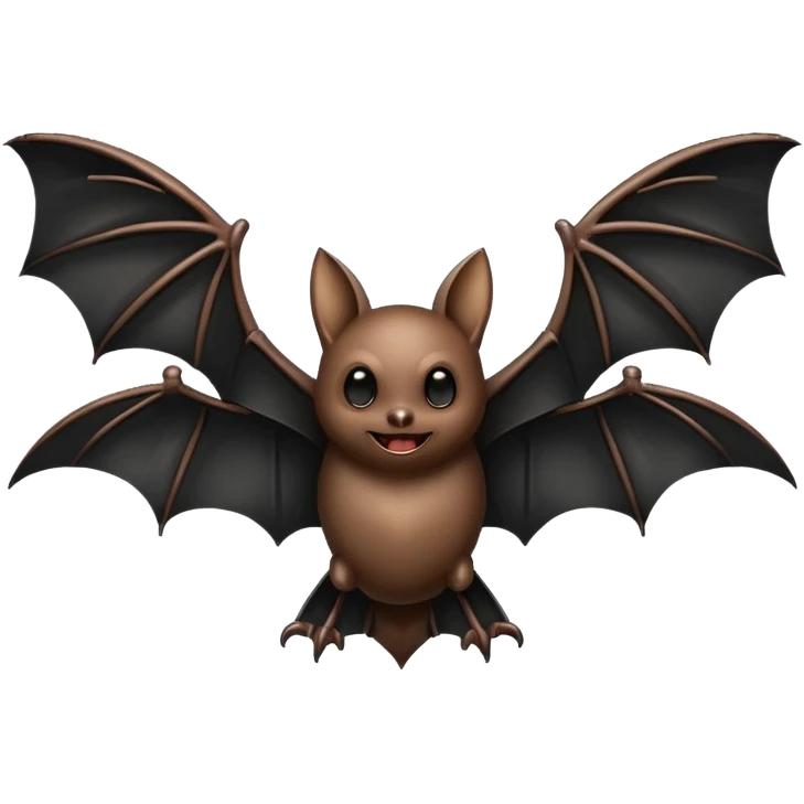 Bat – Flying bat with spread wings emoji