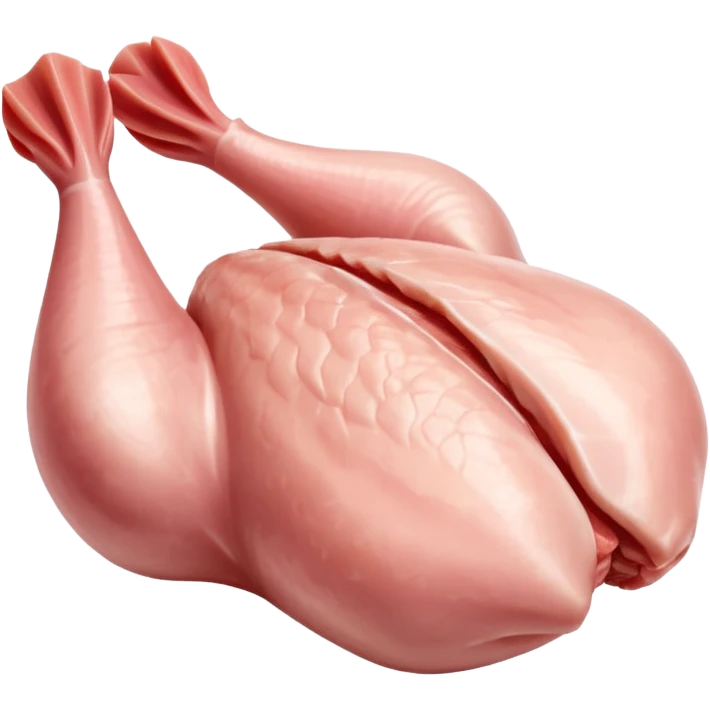 pieces of raw chicken emoji