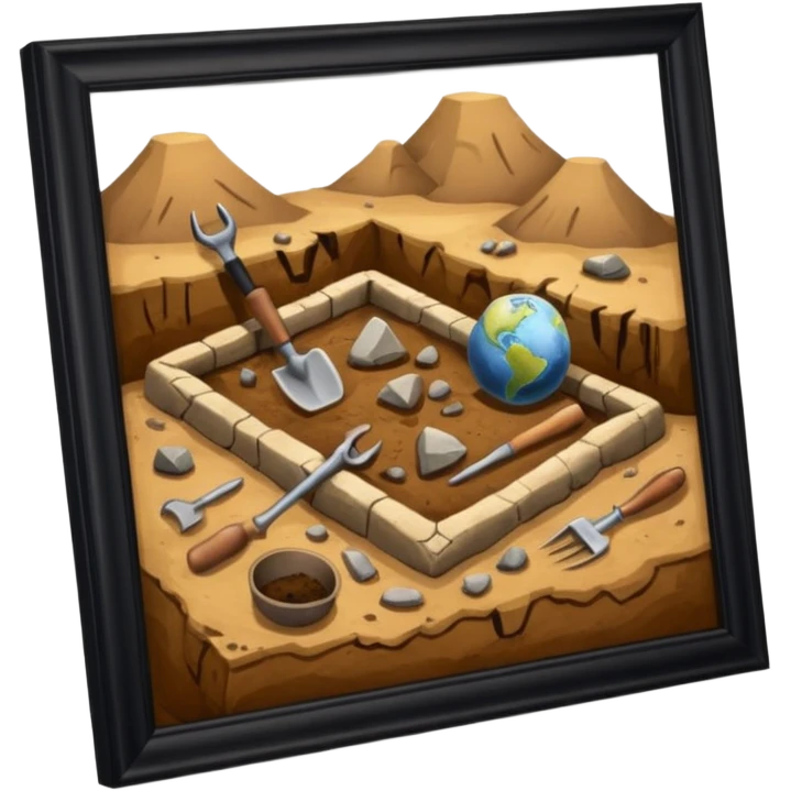 Archaeology = emoji
