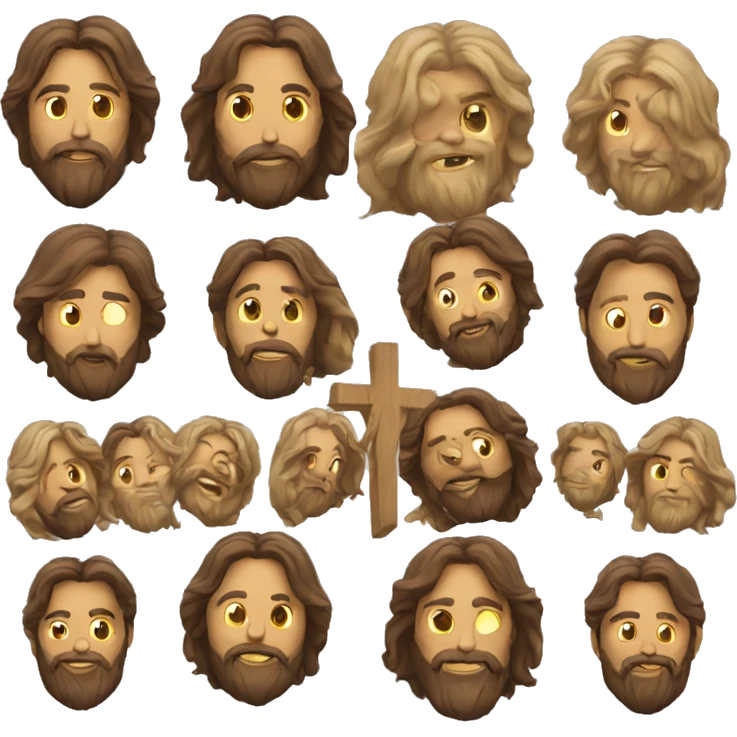 jesus christ is god of universe emoji