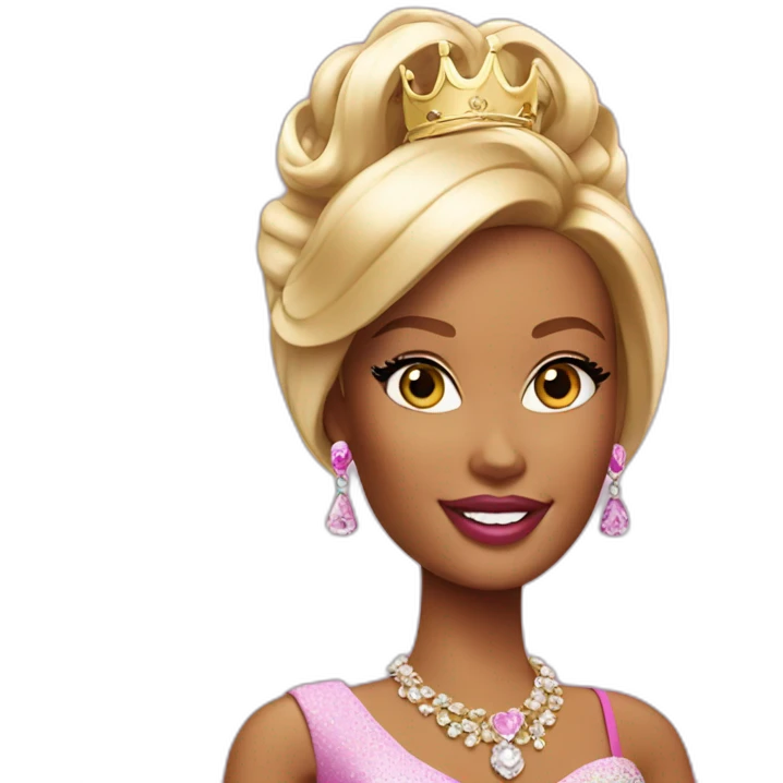 barbie queen emoji