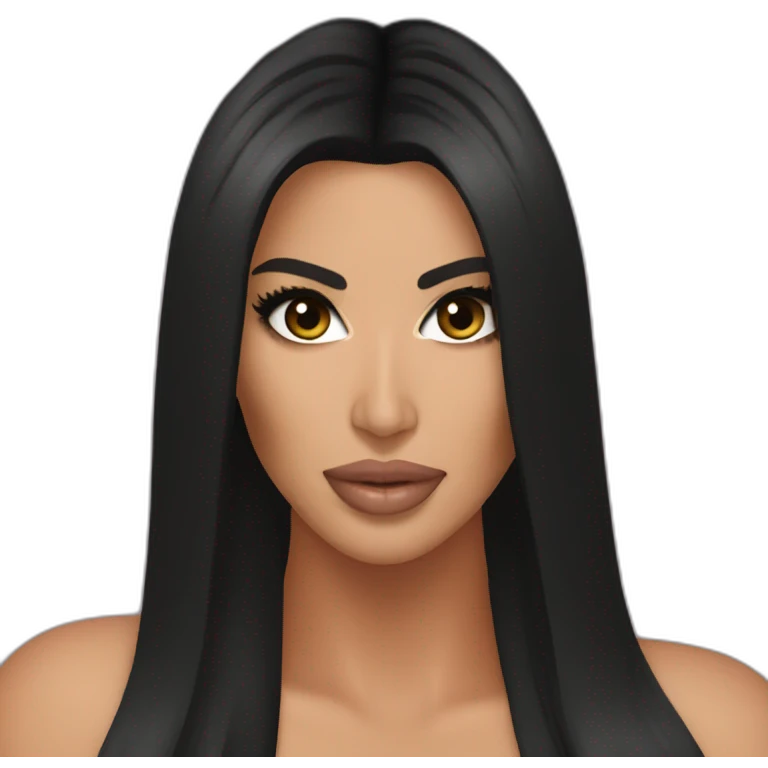 Kim Kardashian emoji