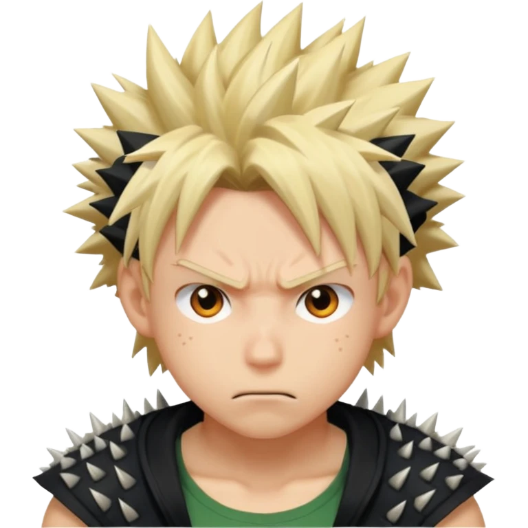 Bakugo from mha emoji