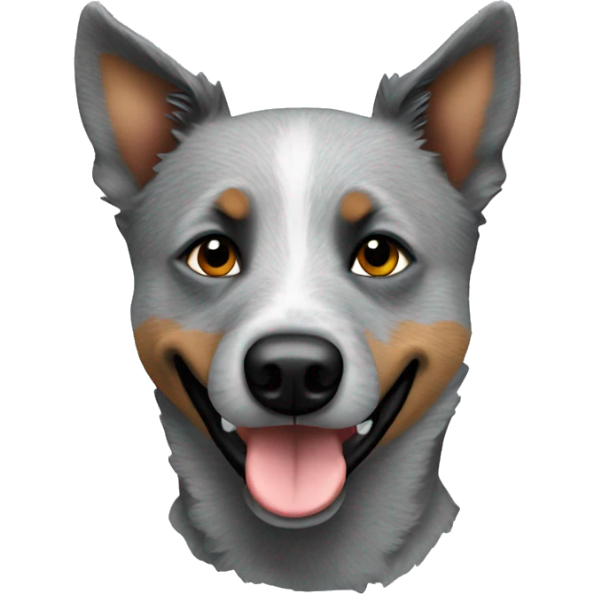 Grey heeler emoji