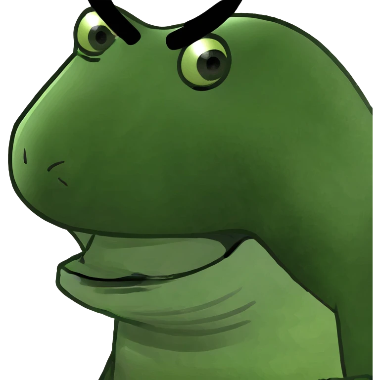 retro 1950s anthropomorphised animal head emoji