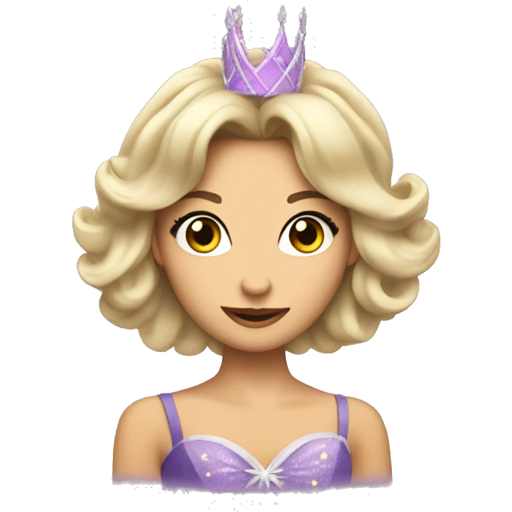 galinda the good witch from wicked 2024 emoji