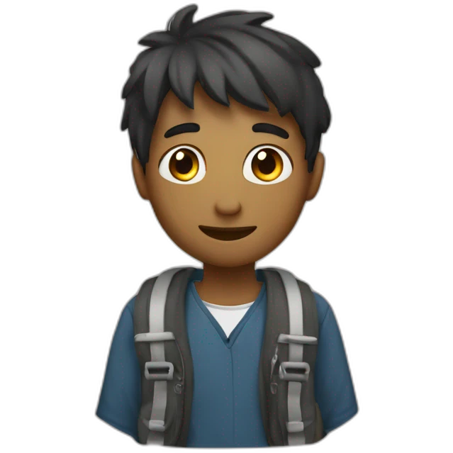 A poor student abroad emoji