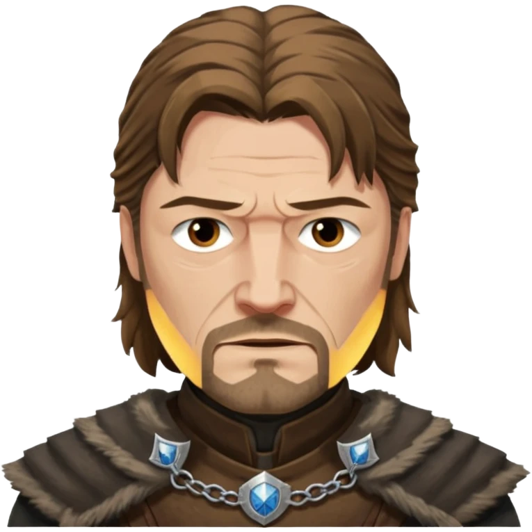 Eddard Stark
from Games of throne character face only front face emoji