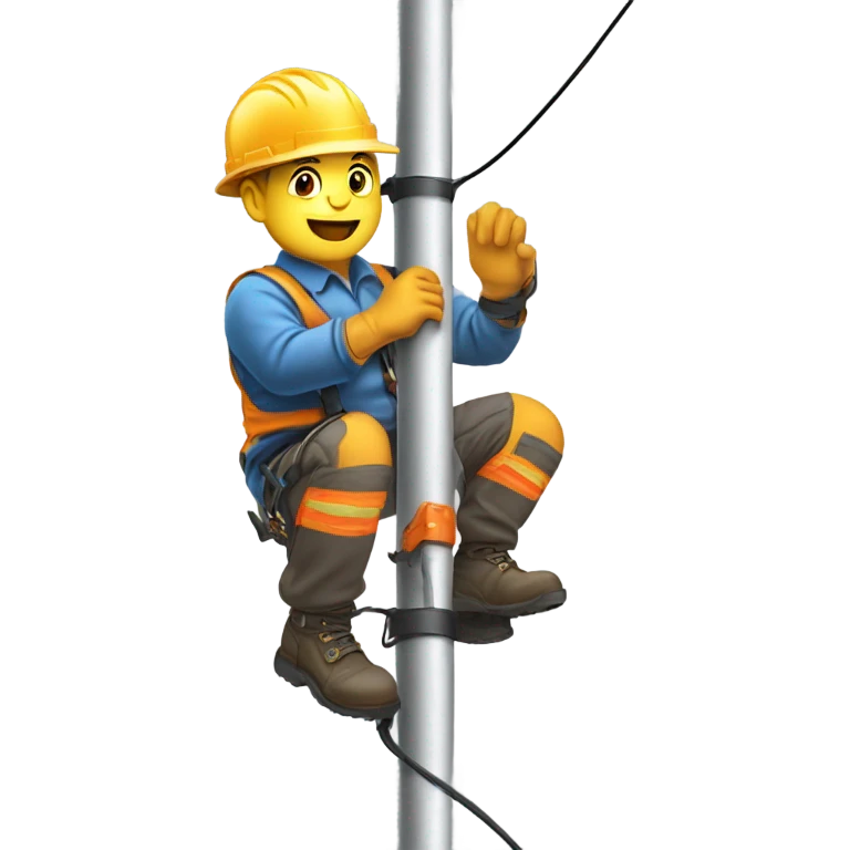Lineman worker emoji