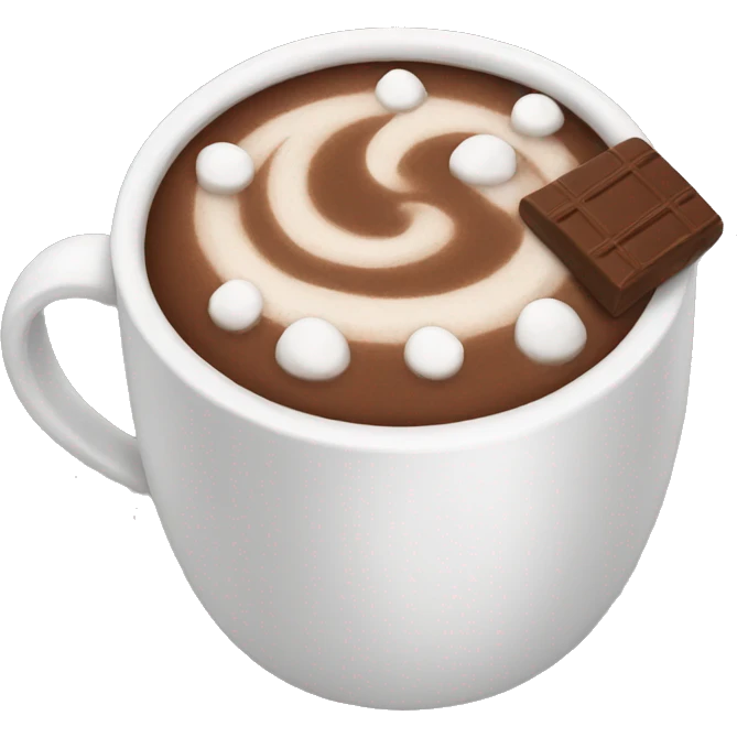 Hot chocolate  emoji