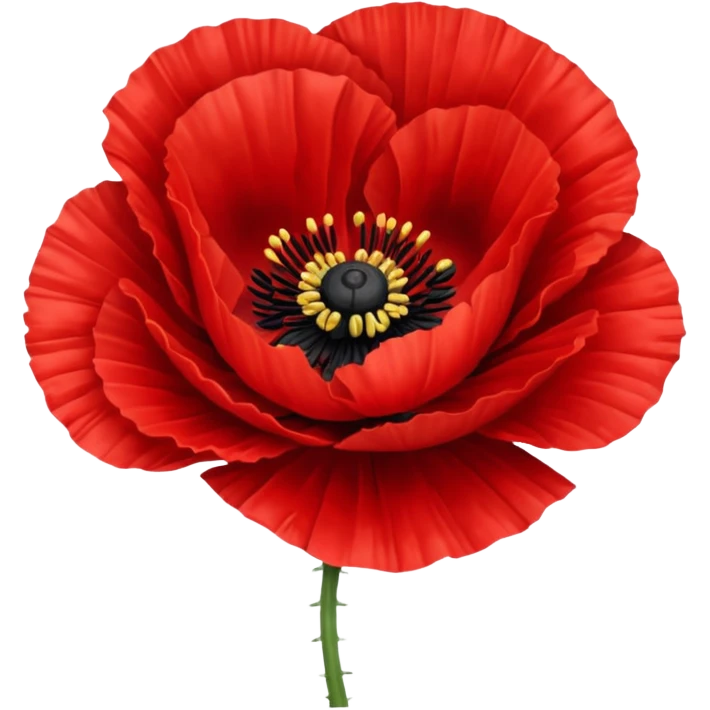 Poppy emoji