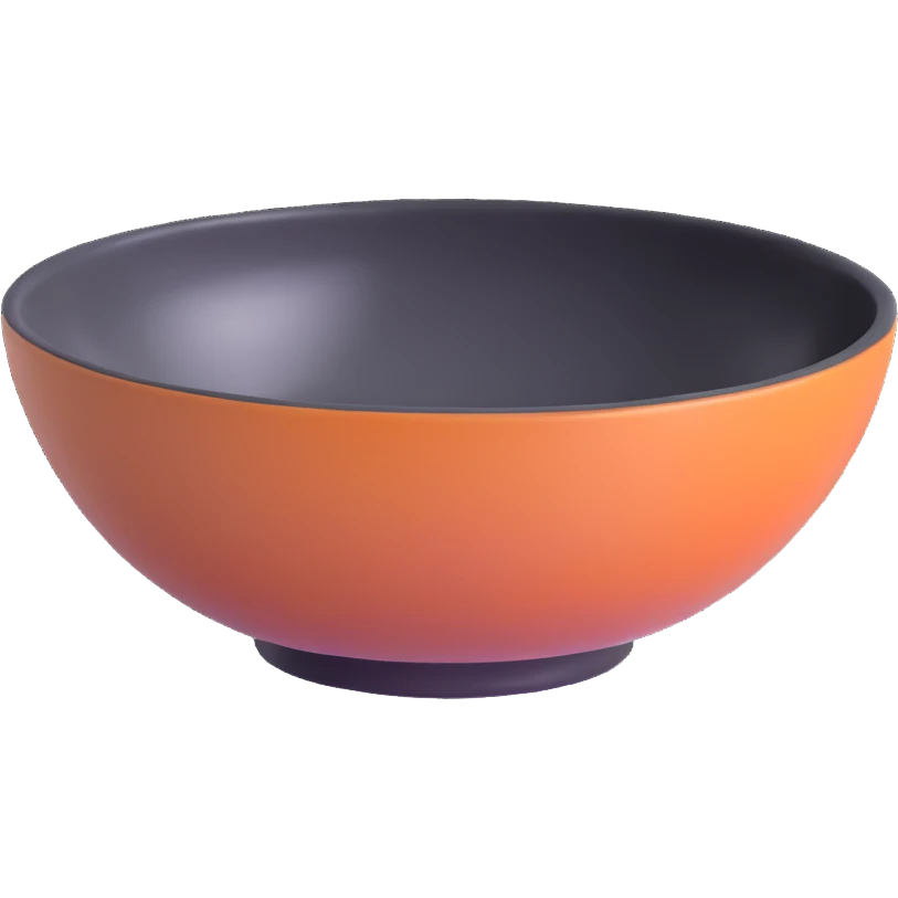 decorative ceramic bowl emoji