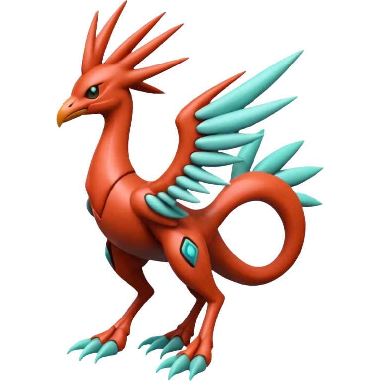 Inteleon-Chocobo-Scizor-Deoxys-Bisharp-Pokémon-Fusion, full body emoji