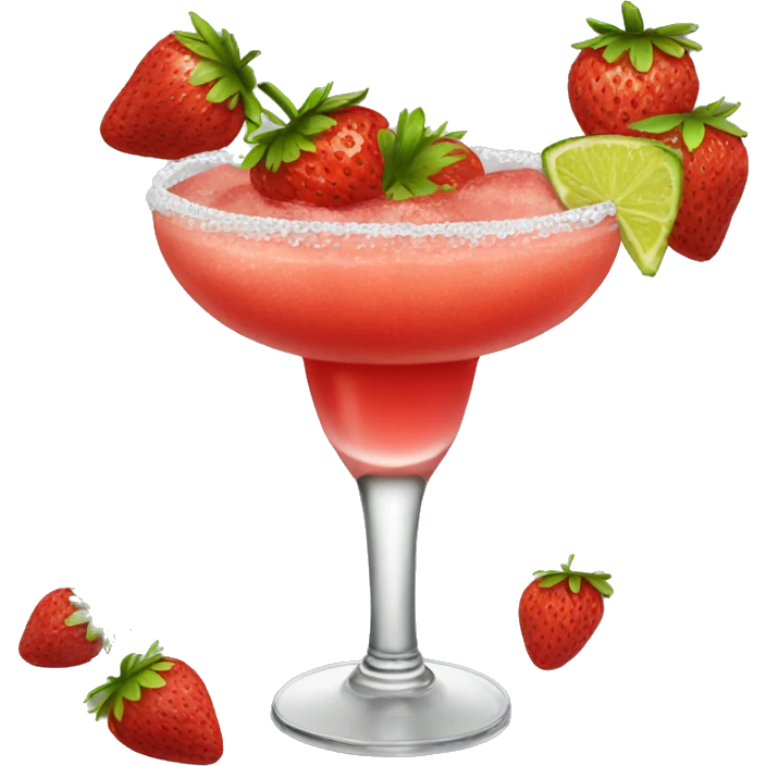 Strawberry Margarita emoji