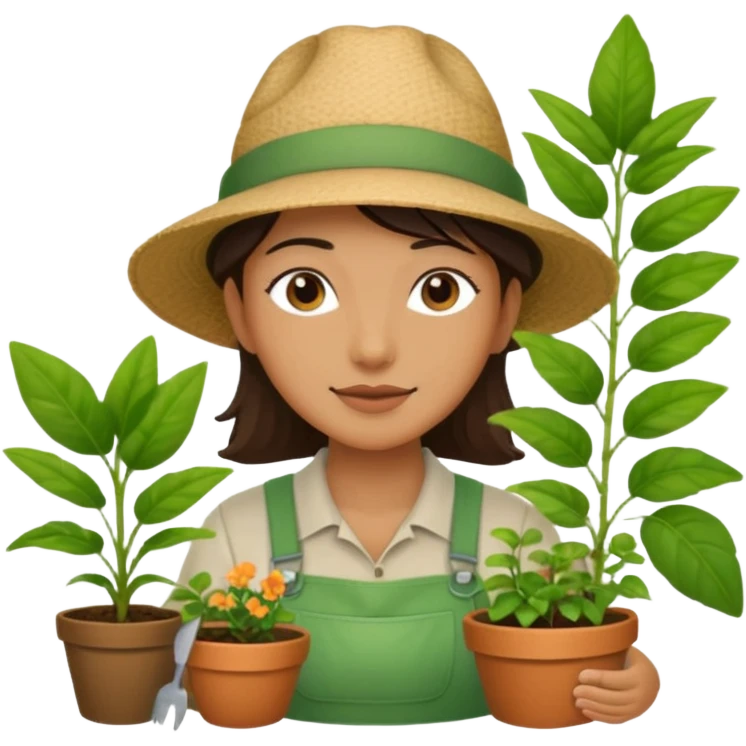 ทำสวน emoji