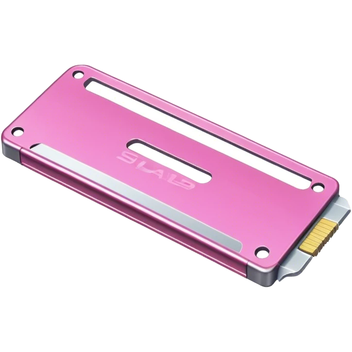 pink razor blade  emoji