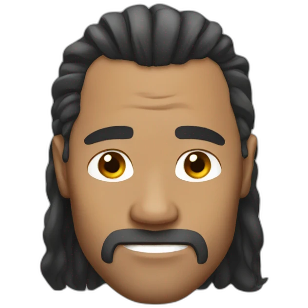 TheRock with hair emoji
