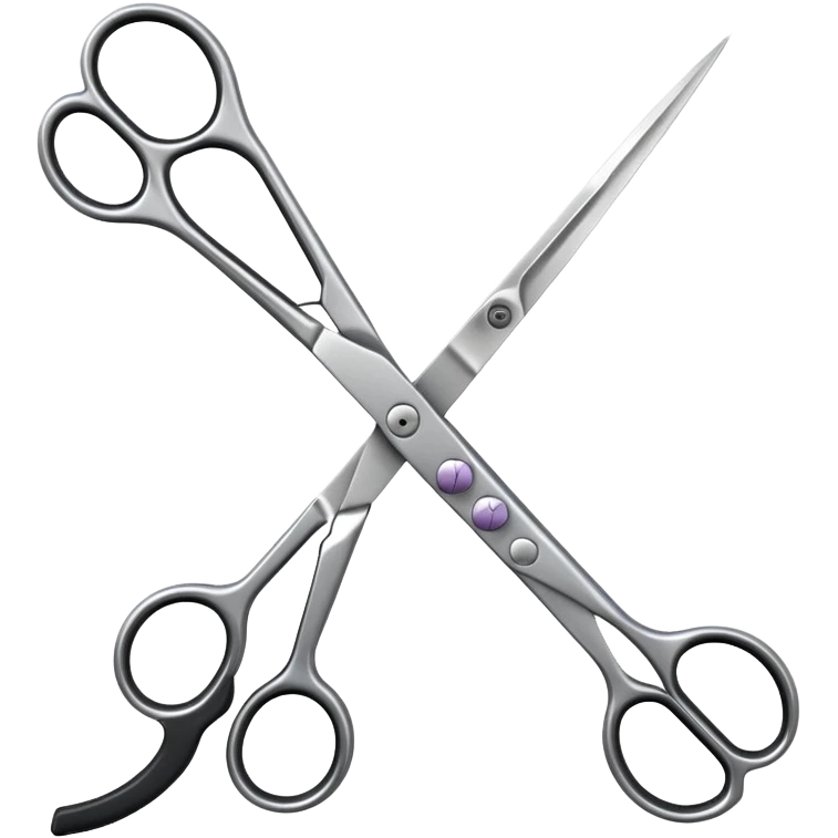 open hairdressing scissors emoji