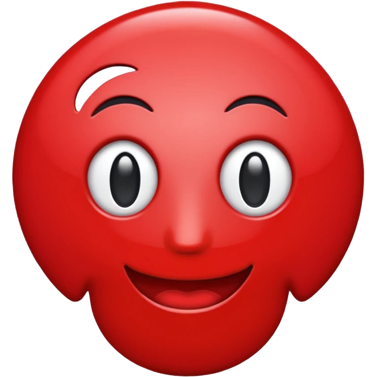 red vinyl emoji