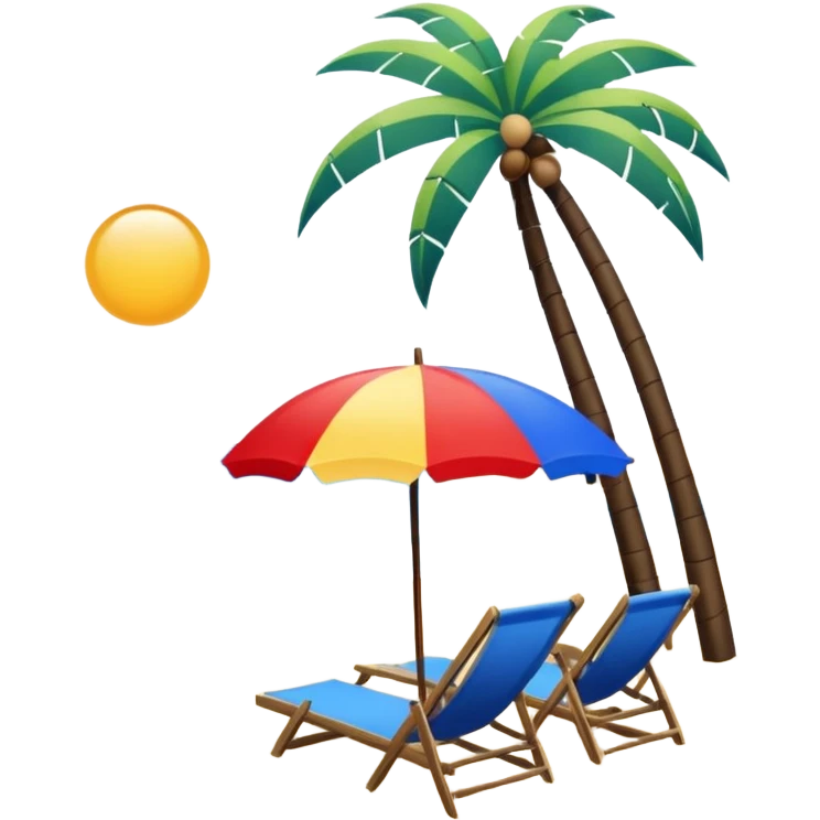 Cosas de playa emoji