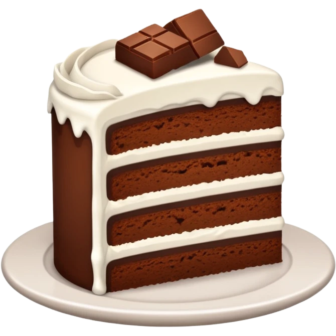 SLICED BROWN CAKE emoji