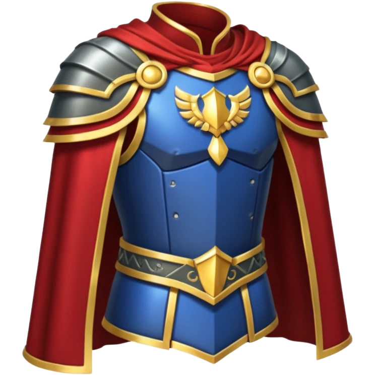  Cape armor Emoji fantasy pixel art style emoji