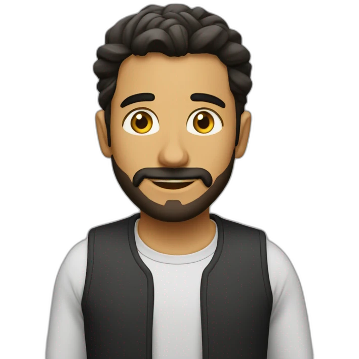 بسه شعرها وردي  emoji