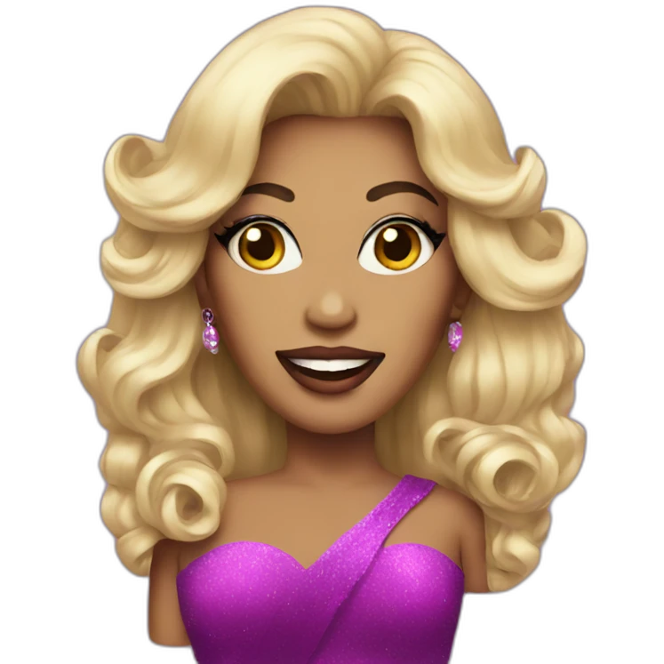 Drag queen emoji