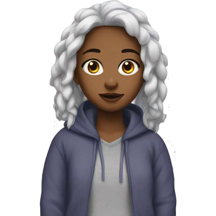 Chill girl  emoji