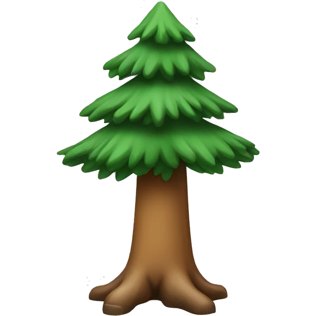 camping pine tree  emoji