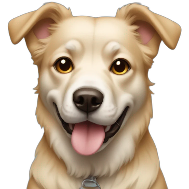 heart eyes dog emoji