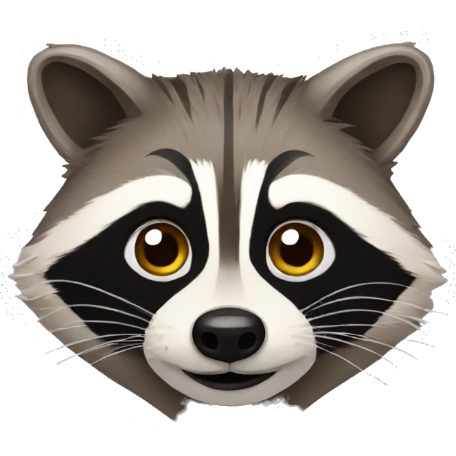 Raccoon emoji