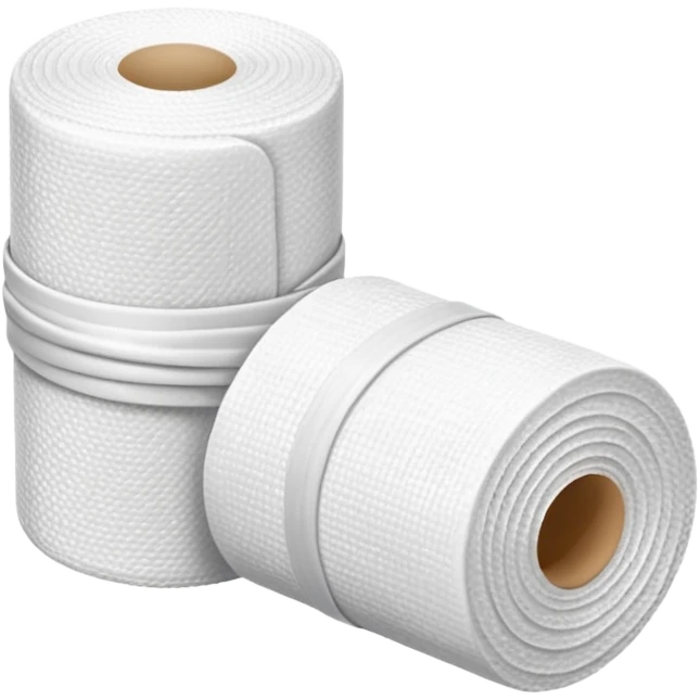 bandage roll, no blue  emoji