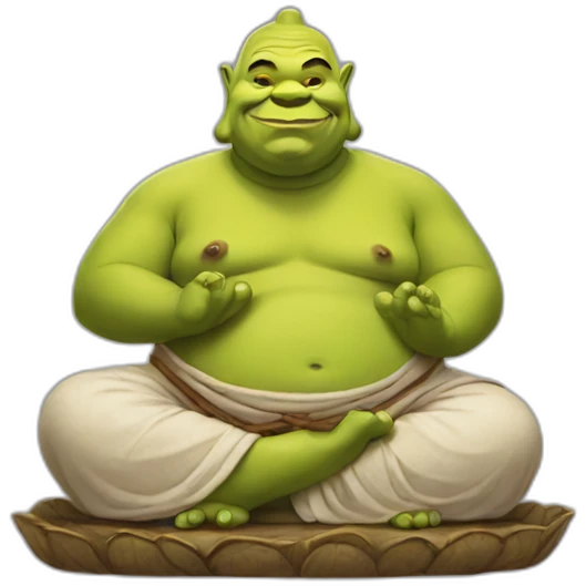 shrek Buddha emoji