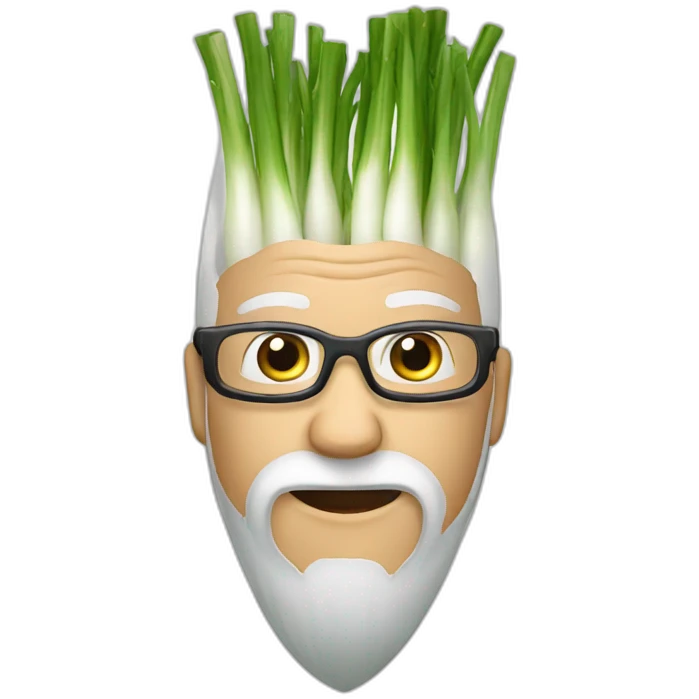 doctor spring onion emoji