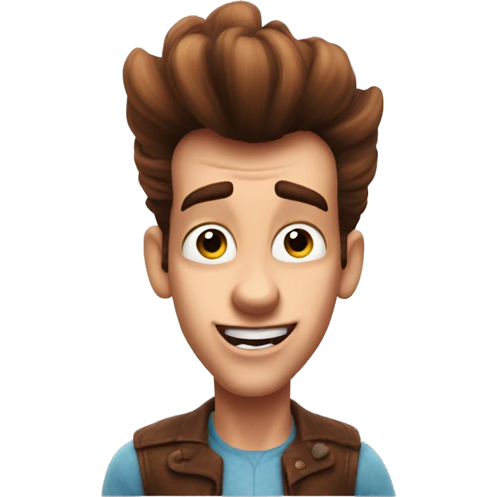 jimmy neutron with luscious lips emoji