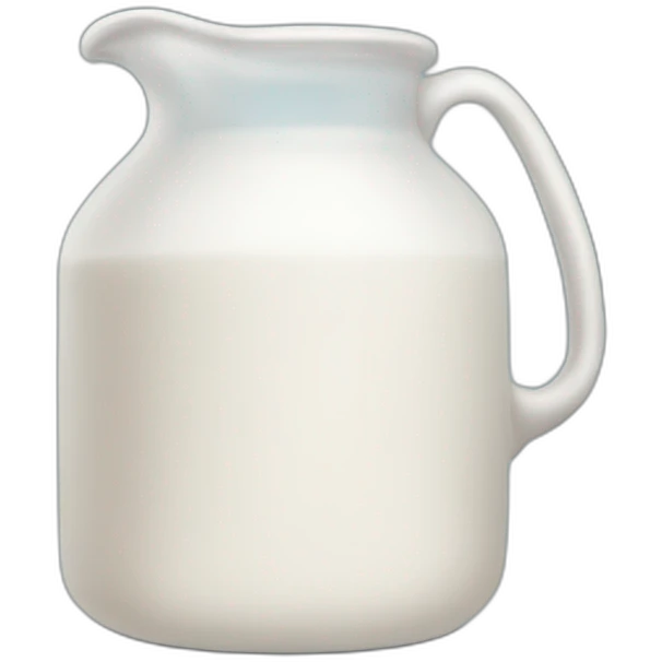 Milk jug emoji