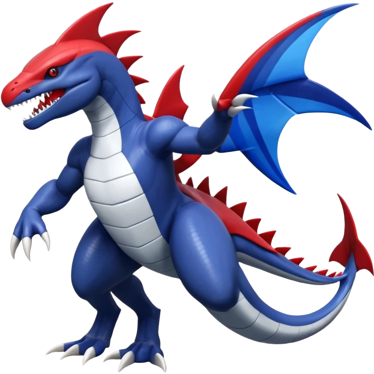 Yveltal-Kyogre-Lugia-Sharpedo-Garchomp-Fakémon-hybrid-creature (full body)  emoji