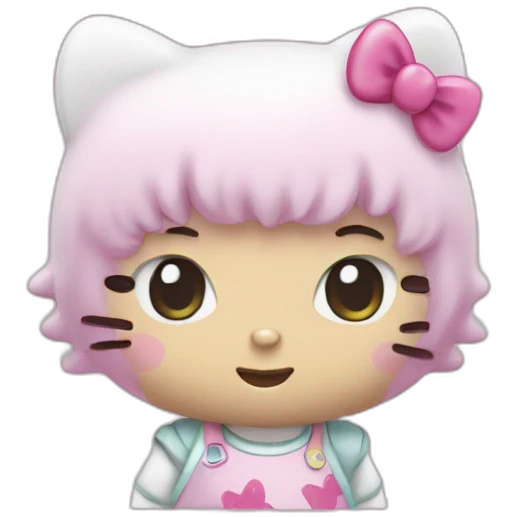 Hello kitty emoji