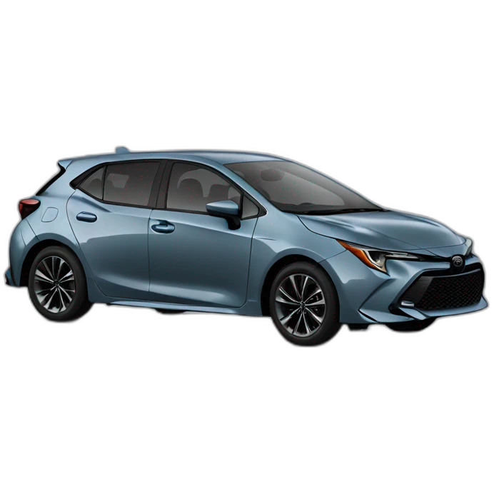 Toyota Corolla hatchback sport emoji