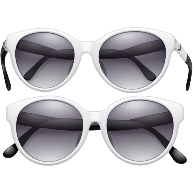 white women's sunglasses emoji