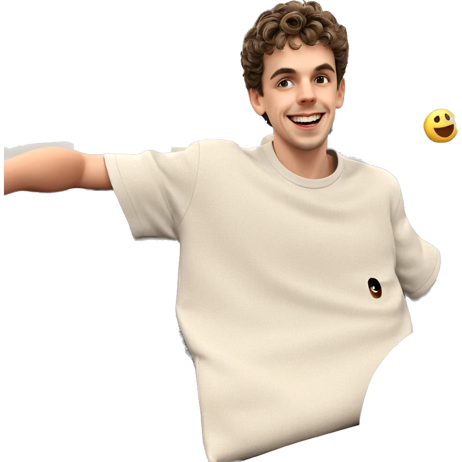 smiling boy on couch emoji